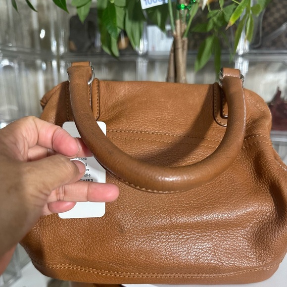 Givenchy Pandora Brown Leather Satchel - Picture 5 of 11